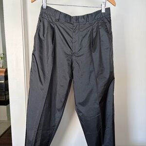 Emporio Armani glossy slacks